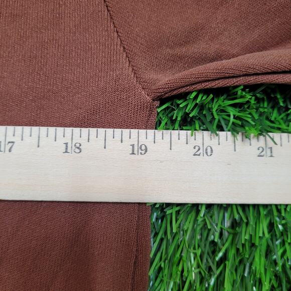 Vintage 70s Van Heusen Dagger Collar Knit Polo Shirt Mens Small Disco - Picture 9 of 12